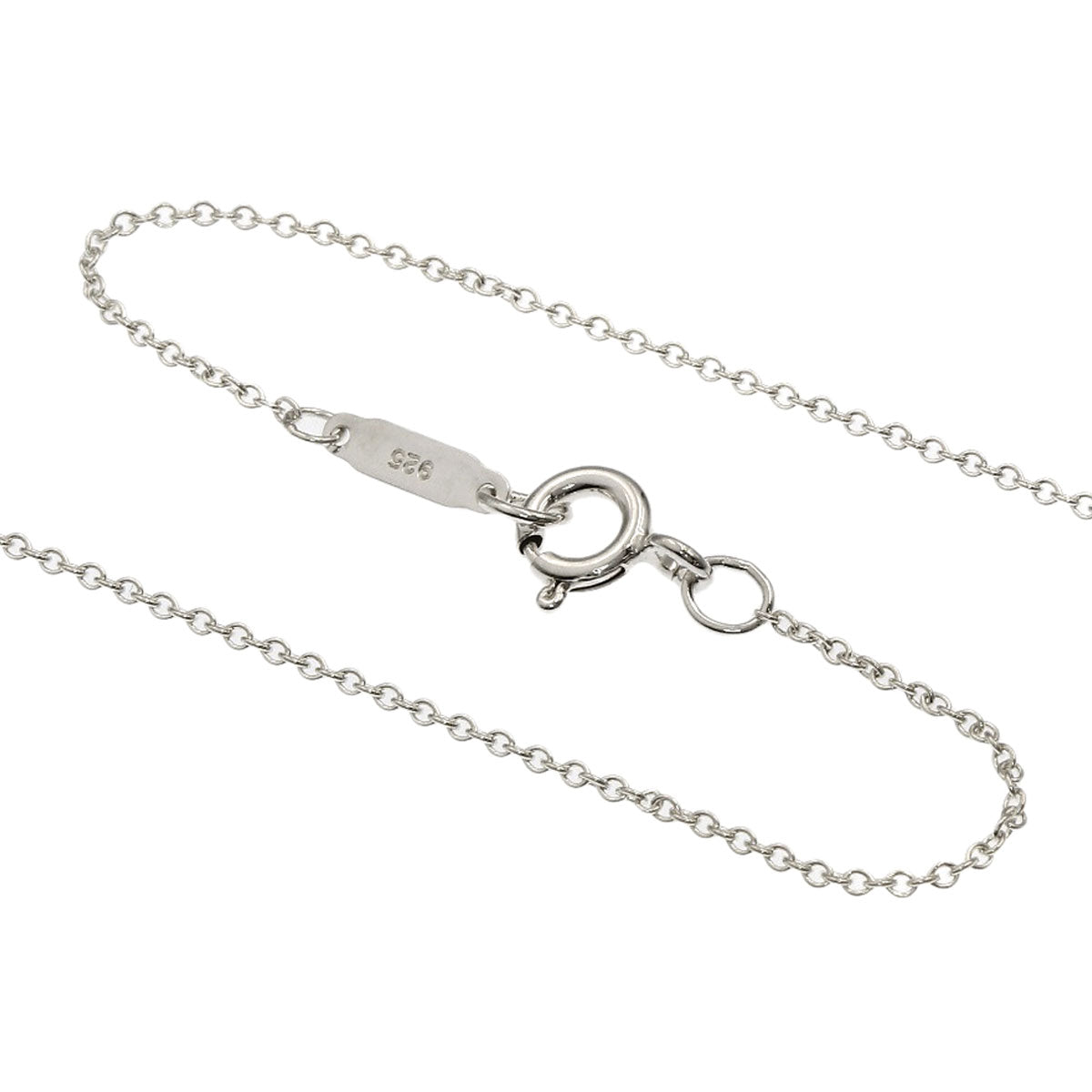 TIFFANY&Co. T&Co Logo Necklace Silver Ladies [Used]