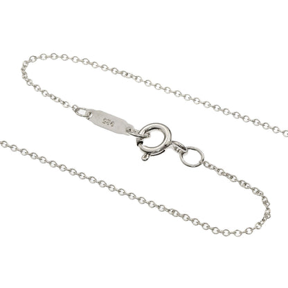TIFFANY&Co. T&Co Logo Necklace Silver Ladies [Used]