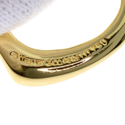 TIFFANY&Co. Open heart Necklace K18 Yellow Gold Ladies [Used]
