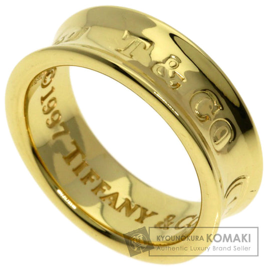 TIFFANY&Co. 1837 Ring K18 Yellow Gold Ladies [Used]