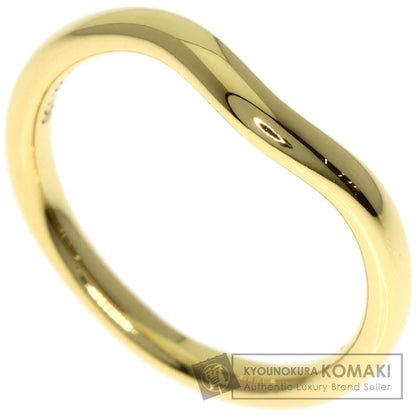 TIFFANY&Co. Curved band Ring K18 Yellow Gold Ladies [Used]