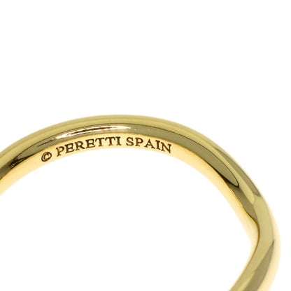 TIFFANY&Co. Curved band Ring K18 Yellow Gold Ladies [Used]