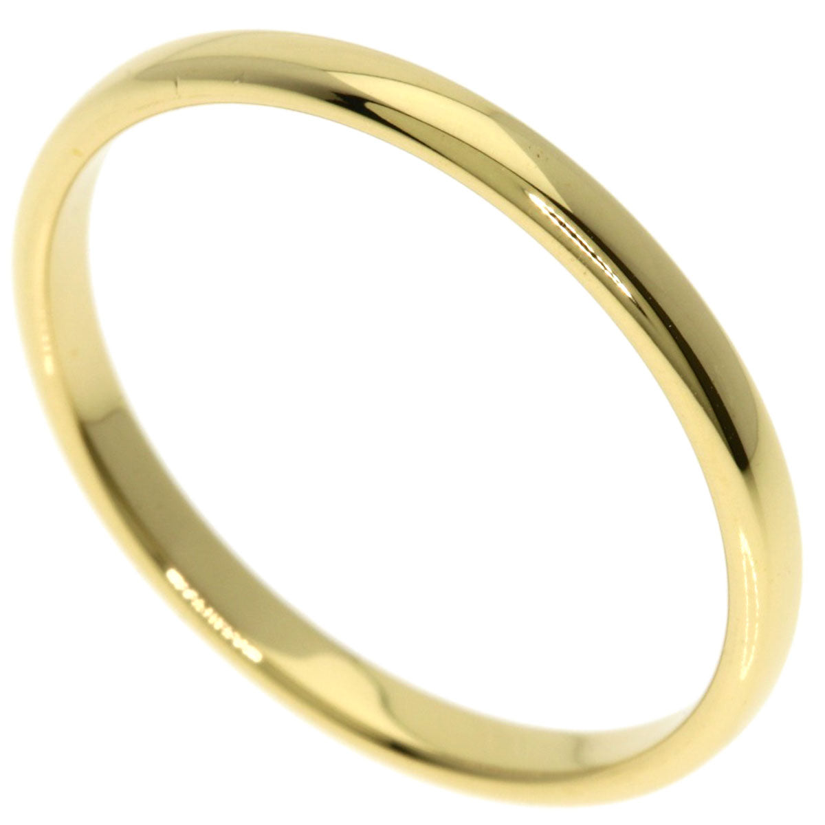 TIFFANY&Co. wedding Ring K18 Yellow Gold Ladies [Used]
