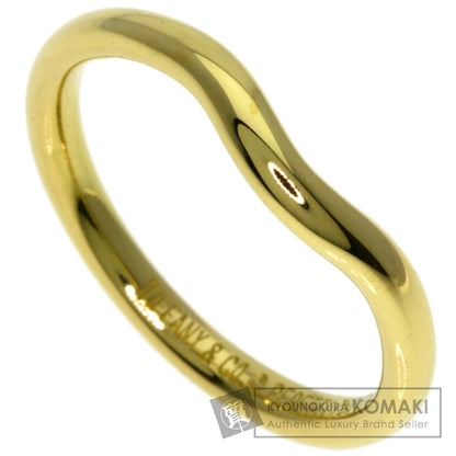 TIFFANY&Co. Curved band Ring K18 Yellow Gold Ladies [Used]