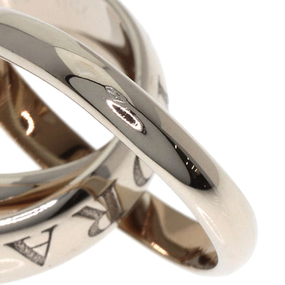CARTIER Trinity 1998 Christmas Limited Edition #49 Ring K18 White Gold Ladies [Used]