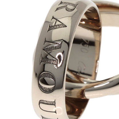 CARTIER Trinity 1998 Christmas Limited Edition #49 Ring K18 White Gold Ladies [Used]