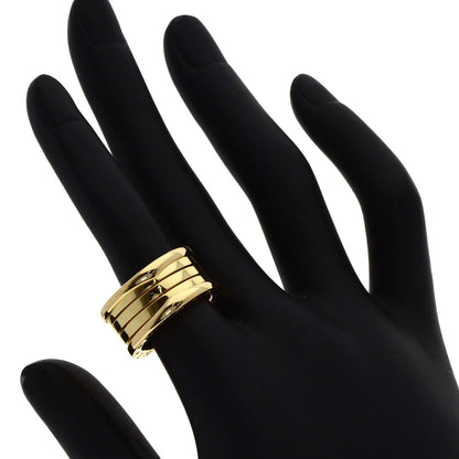BVLGARI B.zero1 4 Band #52 Ring K18 Yellow Gold Ladies [Used]