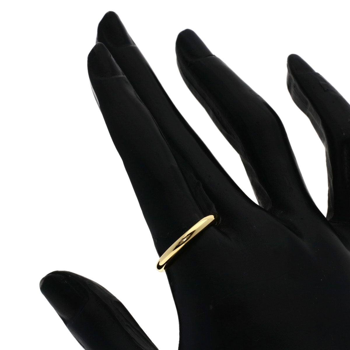 BVLGARI wedding Ring K18 Yellow Gold Ladies [Used]
