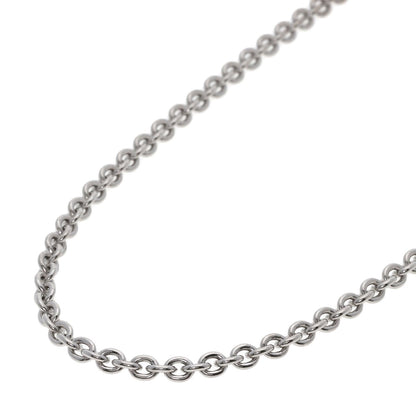 BVLGARI Chain 19.3" Necklace K18 White Gold Ladies [Used]