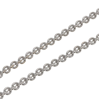 BVLGARI Chain 19.3" Necklace K18 White Gold Ladies [Used]