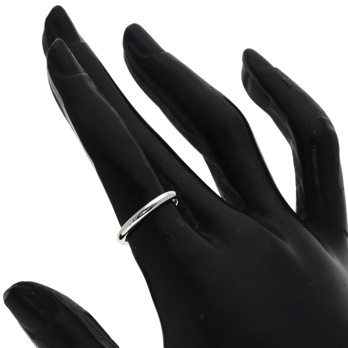 HERMES Wedding #48 Ring K18 White Gold Ladies [Used]