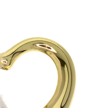 TIFFANY&Co. Open heart Pendant top K18 Yellow Gold Ladies [Used]
