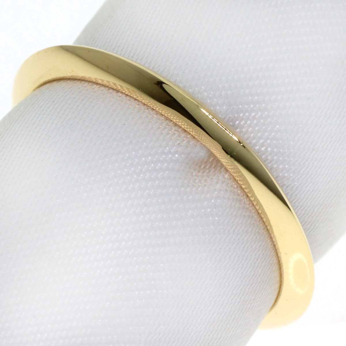 TIFFANY&Co. Knife edge Ring K18 Yellow Gold Ladies [Used]