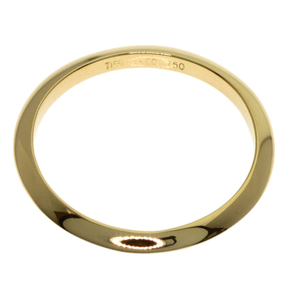 TIFFANY&Co. Knife edge Ring K18 Yellow Gold Ladies [Used]