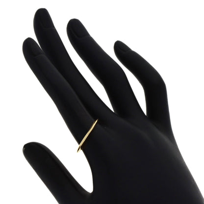 TIFFANY&Co. Knife edge Ring K18 Yellow Gold Ladies [Used]