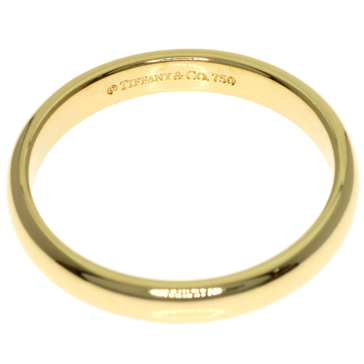 TIFFANY&Co. wedding Ring K18 Yellow Gold Ladies [Used]