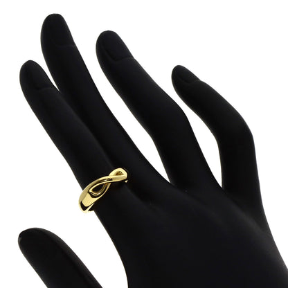 TIFFANY&Co. Infinity Ring K18 Yellow Gold Ladies [Used]