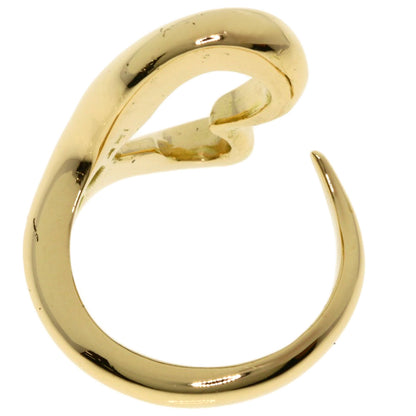 TIFFANY&Co. Open heart Ring K18 Yellow Gold Ladies [Used]