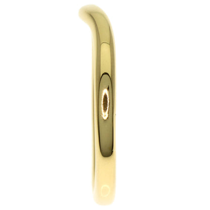 TIFFANY&Co. Curved Band Ring K18 Yellow Gold Ladies [Used]