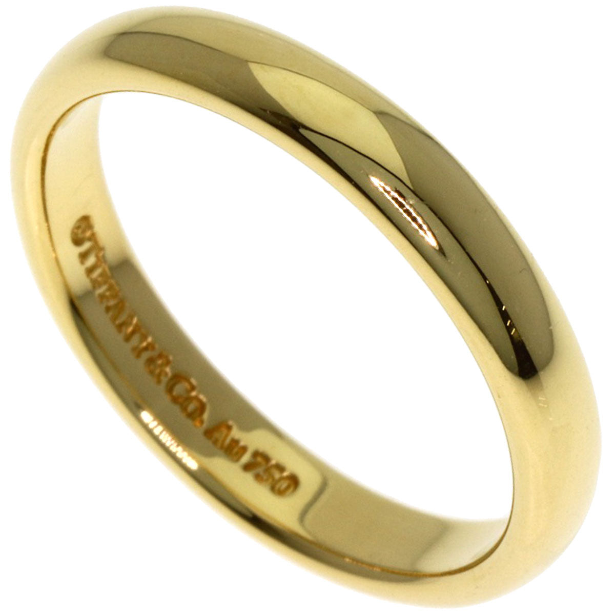 TIFFANY&Co. wedding Ring K18 Yellow Gold Ladies [Used]
