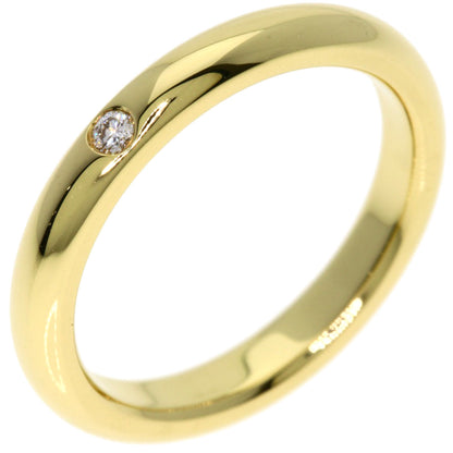 TIFFANY&Co. Wedding 1P Diamond Ring K18 Yellow Gold Ladies [Used]