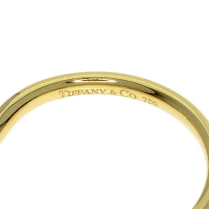 TIFFANY&Co. Curved band Ring K18 Yellow Gold Ladies [Used]