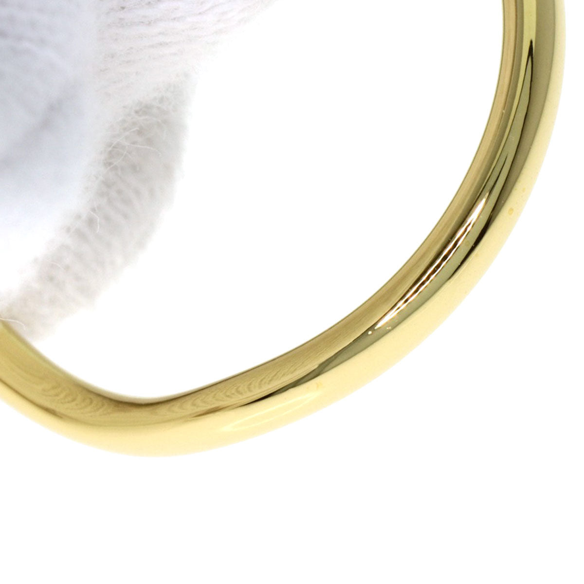 TIFFANY&Co. Curved band Ring K18 Yellow Gold Ladies [Used]