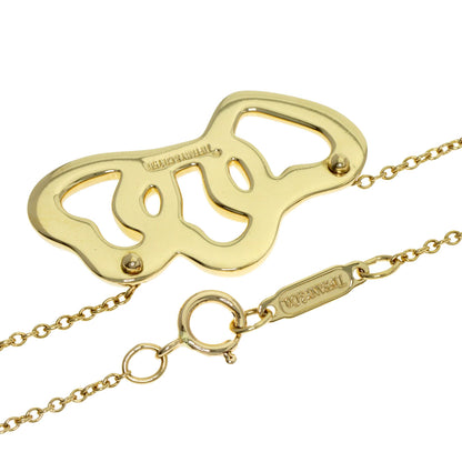 TIFFANY&Co. Triple heart Necklace K18 Yellow Gold Ladies [Used]