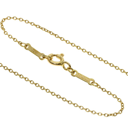 TIFFANY&Co. Open heart Necklace K18 Yellow Gold Ladies [Used]