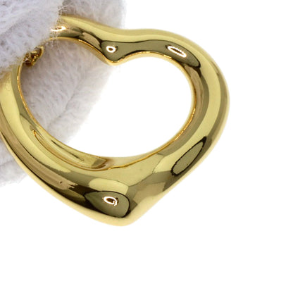 TIFFANY&Co. Open heart Necklace K18 Yellow Gold Ladies [Used]