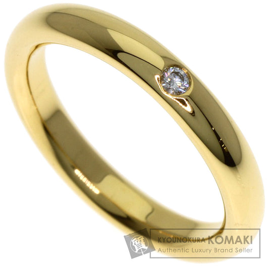 TIFFANY&Co. Wedding 1P Diamond Ring K18 Yellow Gold Ladies [Used]