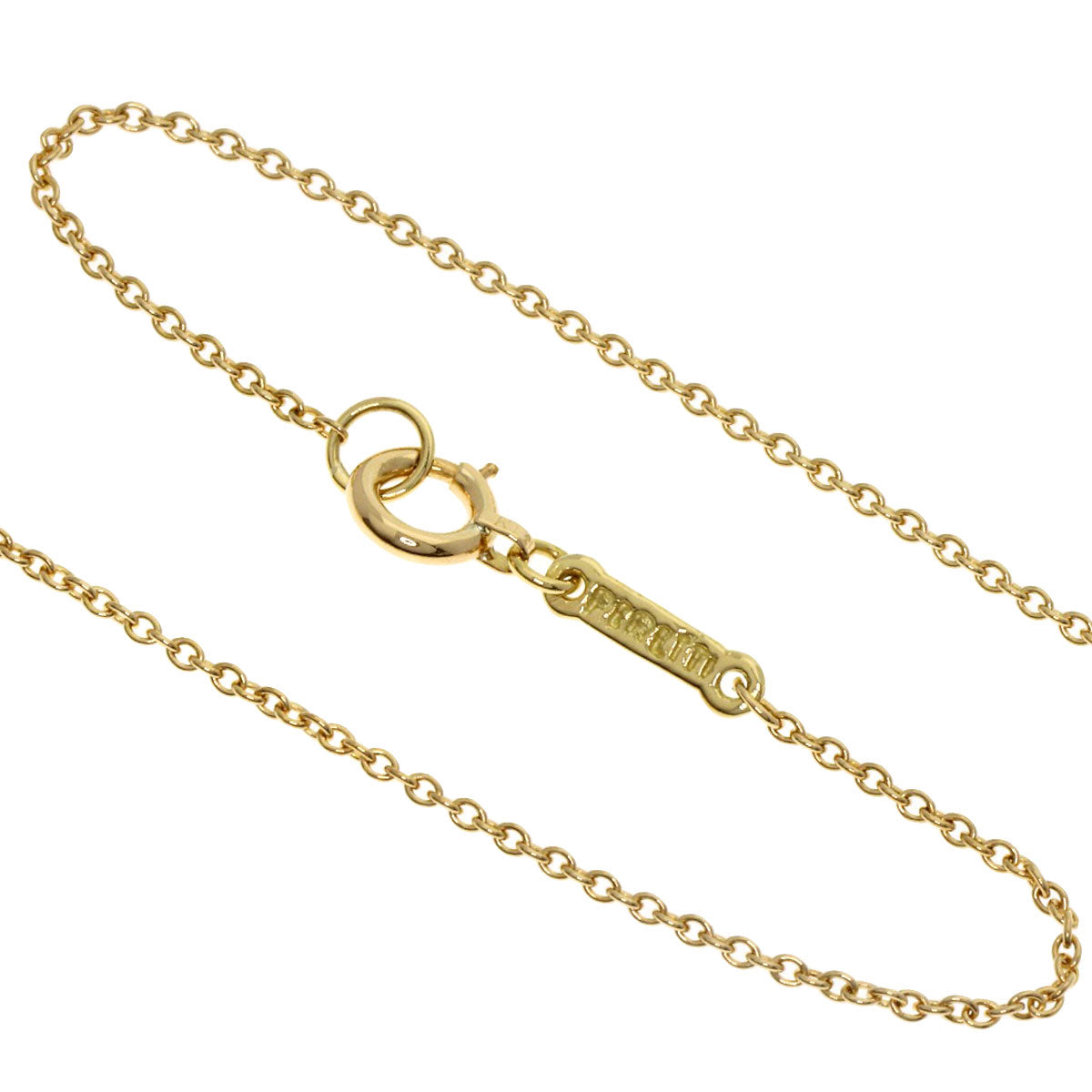 TIFFANY&Co. Open heart Necklace K18 Yellow Gold Ladies [Used]