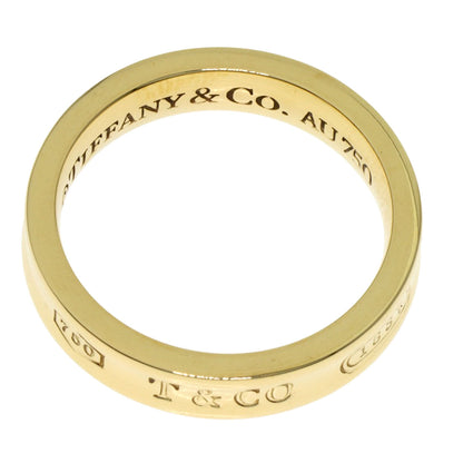TIFFANY&Co. 1837 narrow Ring K18 Yellow Gold Ladies [Used]