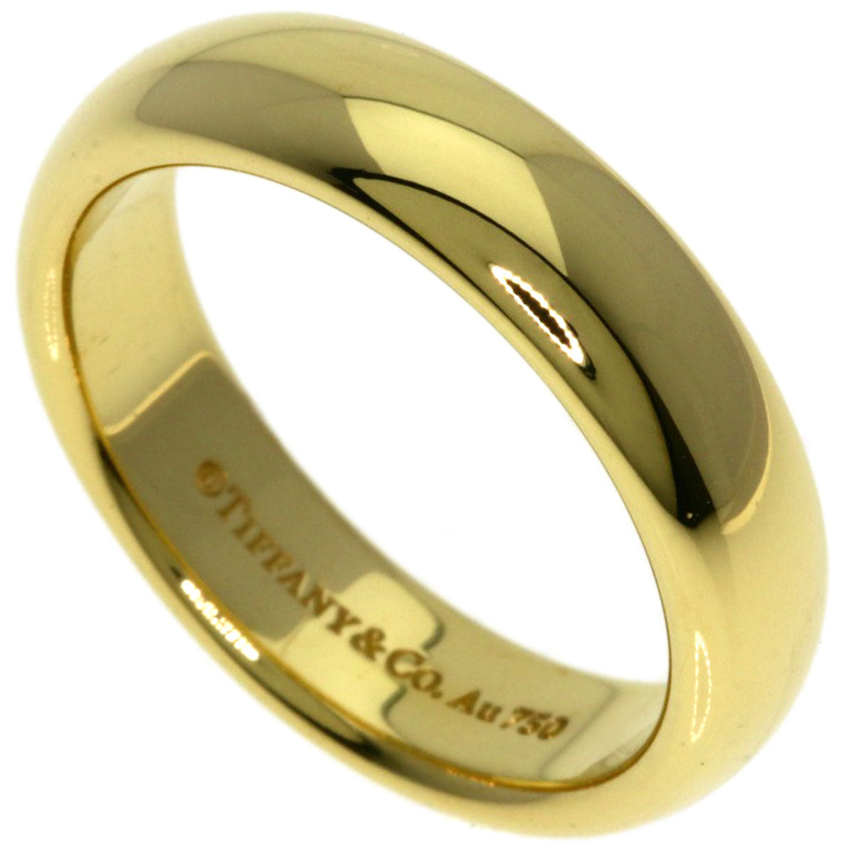 TIFFANY&Co. wedding Ring K18 Yellow Gold Ladies [Used]