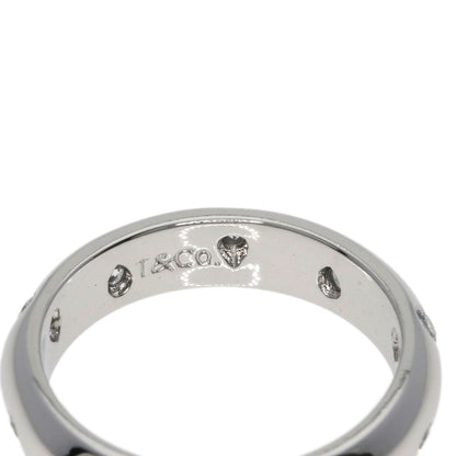 TIFFANY&Co. Dots Diamond Ring Platinum PT950 Ladies [Used]