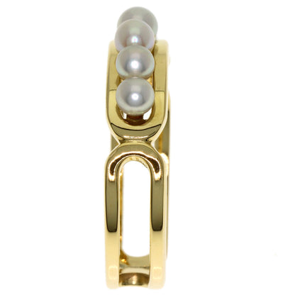 MIKIMOTO Baby pearl Pearl Ring K18 Yellow Gold Ladies [Used]
