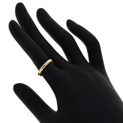 CARTIER Wedding 1P Diamond #49 Ring K18 Yellow Gold Ladies [Used]