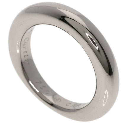 CARTIER Ellipse #50 Ring K18 White Gold Ladies [Used]