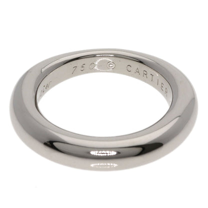 CARTIER Ellipse #50 Ring K18 White Gold Ladies [Used]