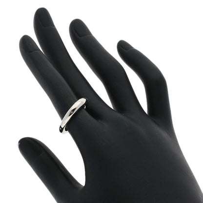 CARTIER Ellipse #50 Ring K18 White Gold Ladies [Used]