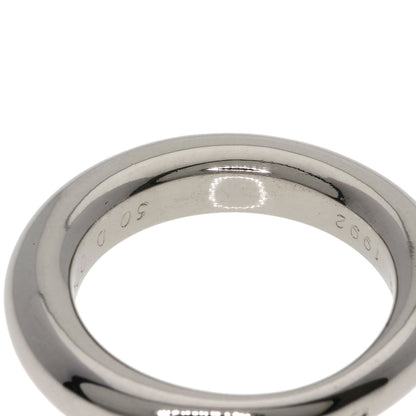 CARTIER Ellipse #50 Ring K18 White Gold Ladies [Used]
