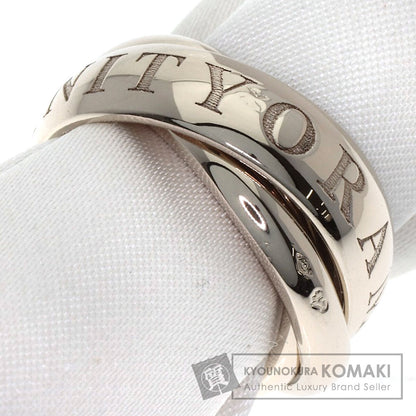 CARTIER Trinity 1998 Christmas Limited Edition #47 Ring K18 White Gold Ladies [Used]