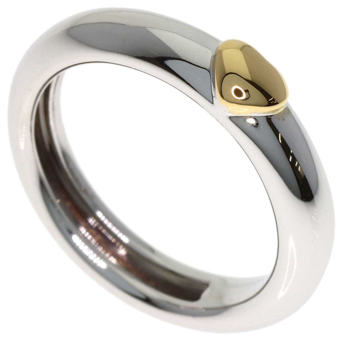TIFFANY&Co. friendship Ring K18 White Gold 18K Yellow GoldLadies [Used]