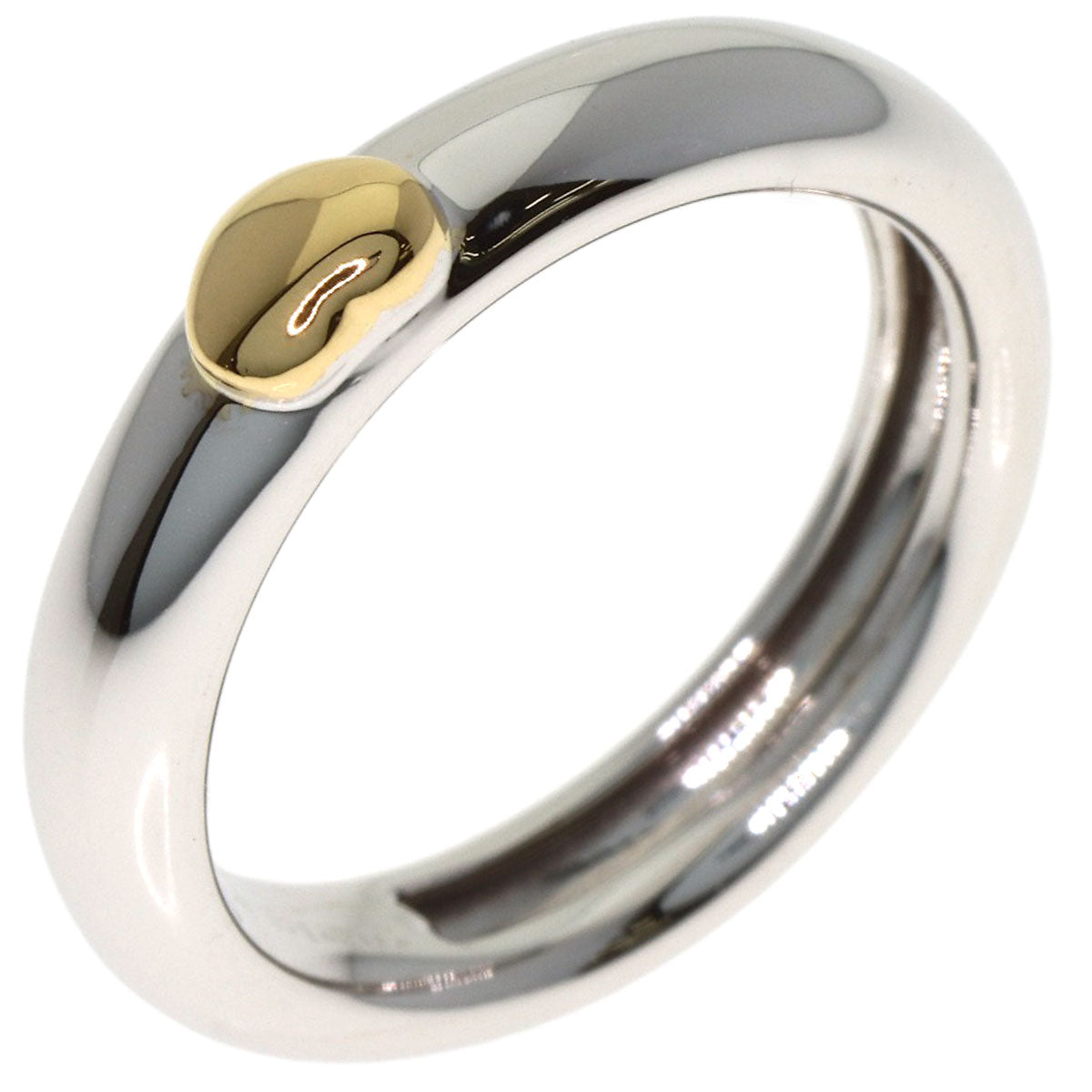 TIFFANY&Co. friendship Ring K18 White Gold 18K Yellow GoldLadies [Used]