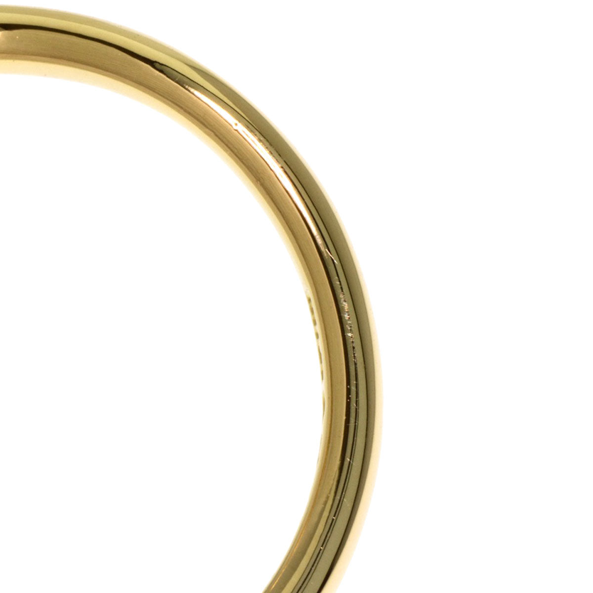 TIFFANY&Co. Curved band Ring K18 Yellow Gold Ladies [Used]