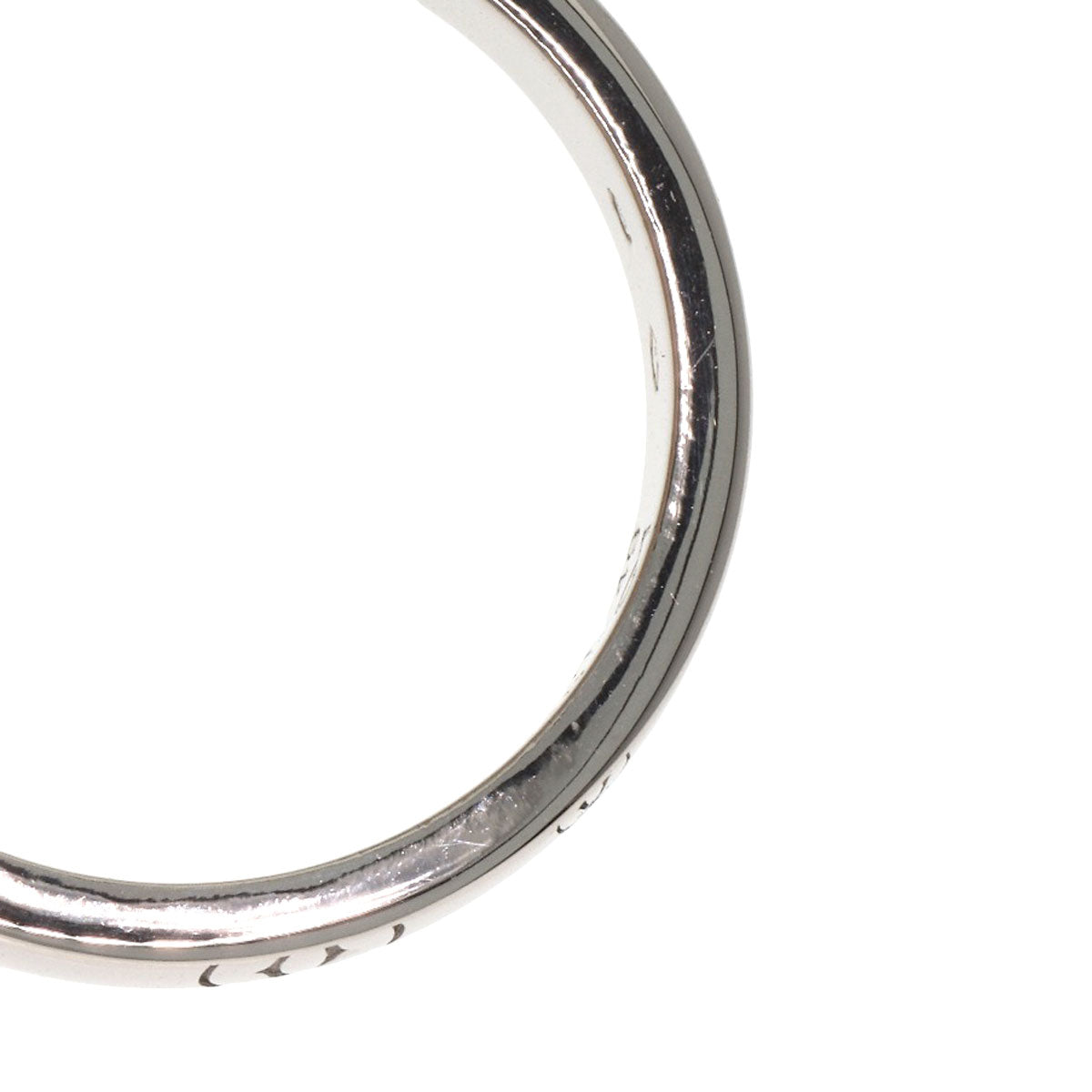 CARTIER Happy birthday # 49 Ring K18 White Gold Ladies [Used]