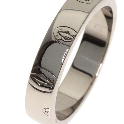 CARTIER Happy birthday # 49 Ring K18 White Gold Ladies [Used]