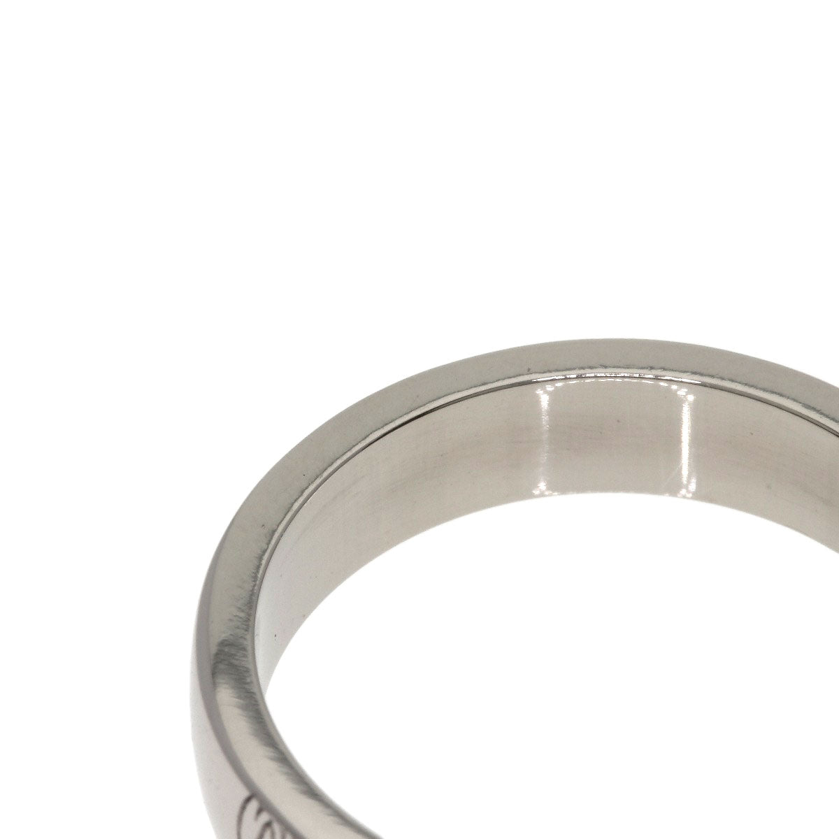 CARTIER Happy birthday # 50 Ring K18 White Gold Ladies [Used]