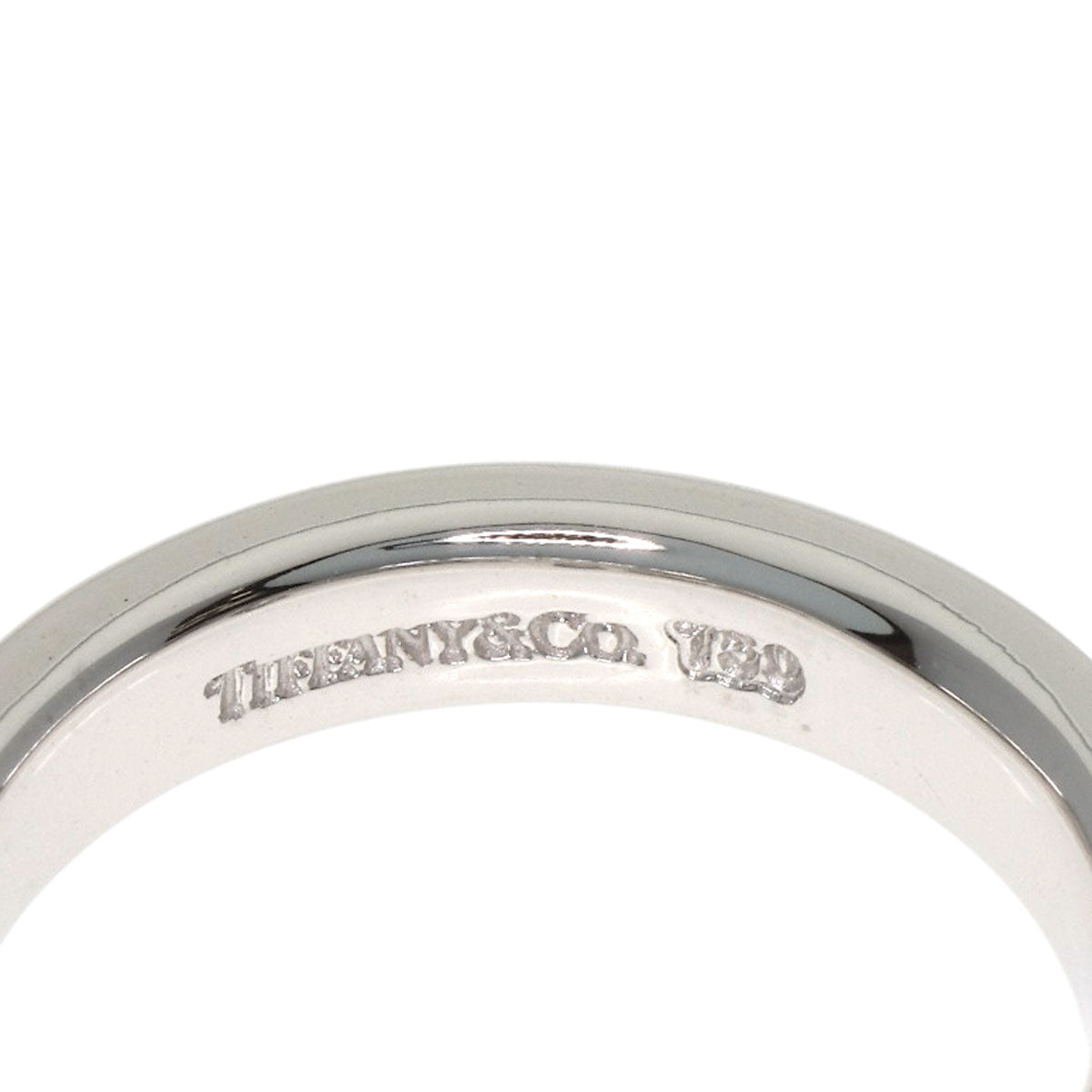 TIFFANY&Co. Kisses XOX Diamond Ring K18 White Gold Ladies [Used]