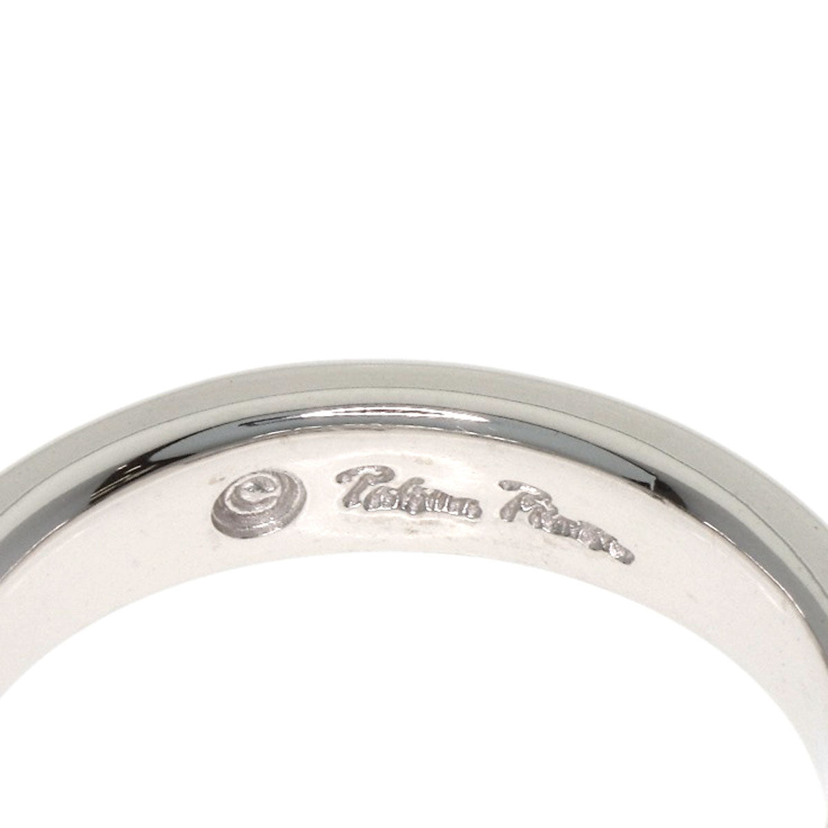 TIFFANY&Co. Kisses XOX Diamond Ring K18 White Gold Ladies [Used]